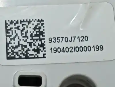 Second-hand car spare part left front power window switch for kia ceed drive oem iam references 93570j7120  