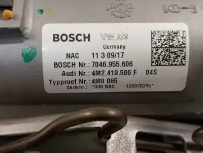 Автозапчастина б/у рульва колонка для audi q7 (4m) 3.0 tdi quattro e-tron посилання на oem iam 4m2419506f  