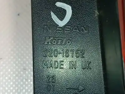 Second-hand car spare part right tailgate light for nissan note (e11e) acenta oem iam references 22016752  