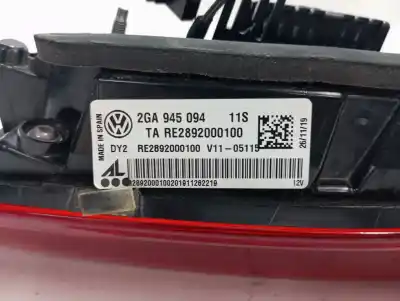 Автозапчасти б/у внутренний правый задний фонарь за volkswagen t-roc (a11, d11) 1.0 tsi ссылки oem iam 2ga945094   Автозапчасти б/у внутренний правый задний фонарь за volkswagen t-roc (a11, d11) 1.0 tsi ссылки oem iam 2ga945094