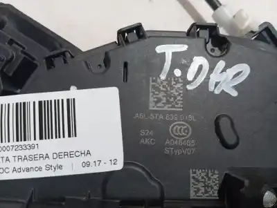 Автозапчасти б/у замок задней правой двери за volkswagen t-roc (a11, d11) 1.0 tsi ссылки oem iam 5ta839016  
