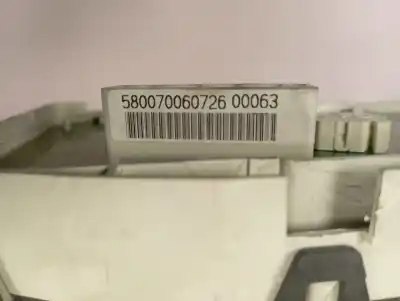 Second-hand car spare part dashboard for nissan note (e11e) acenta oem iam references 580070060726  