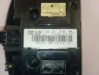 Peça sobressalente para automóvel em segunda mão comando de sofagem (chauffage / ar condicionado) por nissan note (e11e) acenta referências oem iam 275009u10a  