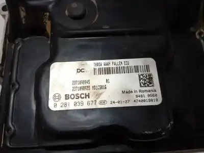Second-hand car spare part ecu engine control for renault kangoo iii authentic oem iam references 0281039677  