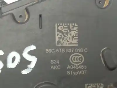 Автозапчасти б/у замок передней правой двери за volkswagen t-roc (a11, d11) 1.0 tsi ссылки oem iam 5tb837016c   Автозапчасти б/у замок передней правой двери за volkswagen t-roc (a11, d11) 1.0 tsi ссылки oem iam 5tb837016c