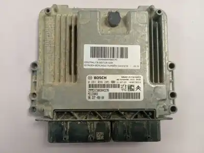 Second-hand car spare part ECU ENGINE CONTROL for CITROEN BERLINGO CUADRO  OEM IAM references 9818703480  