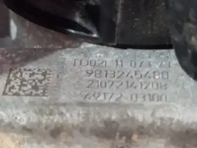 Second-hand car spare part complete engine for peugeot partner asphalt l1 oem iam references yh01  