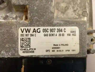 Second-hand car spare part ecu engine control for seat leon (kl1) reference oem iam references 05c907394c  