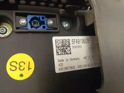 Second-hand car spare part multifunction display for seat leon (kl1) reference oem iam references 5fa919605  