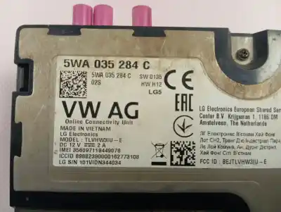 Pezzo di ricambio per auto di seconda mano modulo elettronico per seat leon (kl1) reference riferimenti oem iam 5wa035284c  