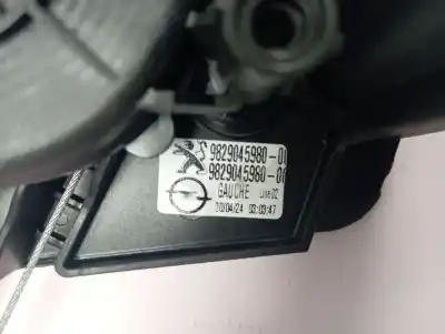 Second-hand car spare part rear left window regulator for opel corsa f hn05 oem iam references 9829045980  