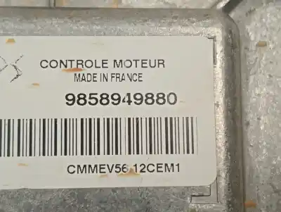 Second-hand car spare part ecu engine control for opel corsa f hm05 oem iam references 9858949880  