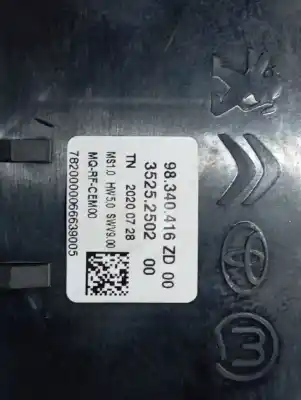 Автозапчасти б/у отопление / кондиционирование воздуха за citroen berlingo furgón yh01 75 kw ссылки oem iam 98340416zd   Автозапчасти б/у отопление / кондиционирование воздуха за citroen berlingo furgón yh01 75 kw ссылки oem iam 98340416zd