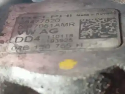 Second-hand car spare part complete engine for audi a3 sportback (8vf) basic oem iam references ddy  