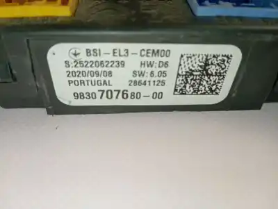 Автозапчасти б/у блок реле/предохранителей за citroen berlingo shine m ссылки oem iam 9830707680   Автозапчасти б/у блок реле/предохранителей за citroen berlingo shine m ссылки oem iam 9830707680