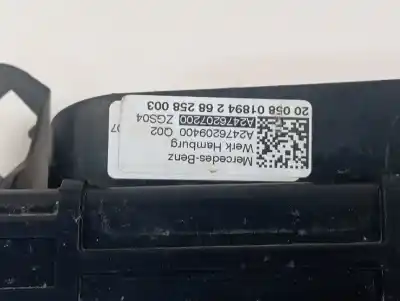 Second-hand car spare part front panel for mercedes clase gla (bm 247) gla 200 (247.787) 163 cv / 120 kw oem iam references a2476207200  