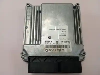 Peça sobressalente para automóvel em segunda mão centralina de motor uce por bmw x3 (e83) 2.0 16v diesel cat referências oem iam dde7796571