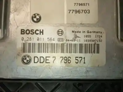 Second-hand car spare part ecu engine control for bmw x3 (e83) 2.0 16v diesel cat oem iam references dde7796571  