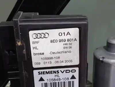 Автозапчастина б/у регулятор склона задній лівий для audi a4 b7 (8ec) 2.0 tdi 16v посилання на oem iam 8e0959801a  