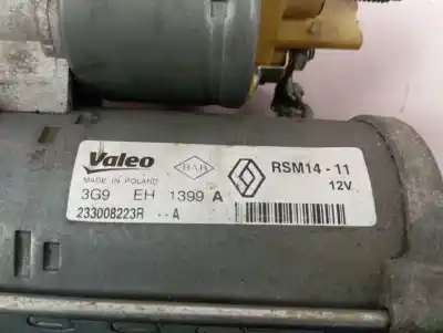 Second-hand car spare part starter motor for renault kangoo ii (f/kw0) profesional 90 cv / 66 kw oem iam references 233008223r  