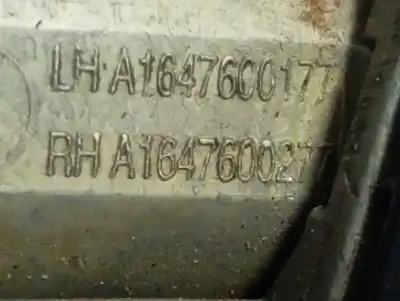 Автозапчасти б/у цилиндр левой передней двери за mercedes-benz clase ml (bm 164) 320 / 350 cdi (164.122) 224 cv / 165 kw ссылки oem iam a1647600277  