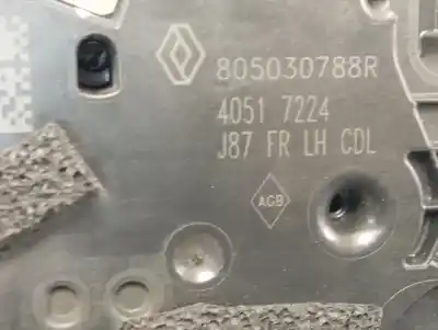 Second-hand car spare part left front door lock for renault captur adventure oem iam references 805030788r  