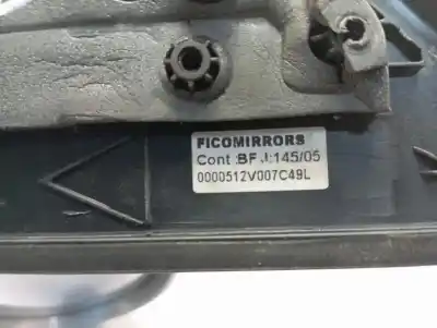 Peça sobressalente para automóvel em segunda mão espelho retrovisor direito por smart coupe básico (45kw) referências oem iam 0000512v007  
