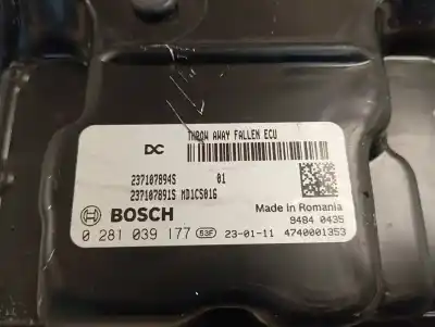 Second-hand car spare part ecu engine control for renault express advance oem iam references 0281039177  