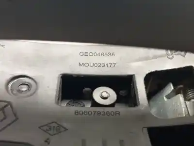 Second-hand car spare part exterior left front door handle for renault express advance oem iam references 806079360r  