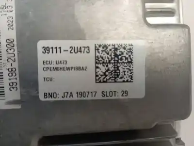 Second-hand car spare part ecu engine control for kia ceed 1.6 crdi cat oem iam references 391992u100  