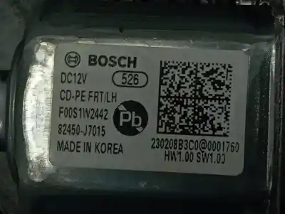 Second-hand car spare part driver left window regulator for kia ceed 1.6 crdi cat oem iam references 82450j7015  