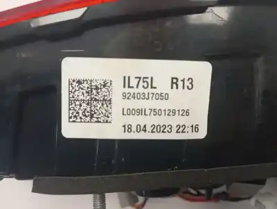 Second-hand car spare part interior left tailgate light for kia ceed 1.6 crdi cat oem iam references 92403j7050  