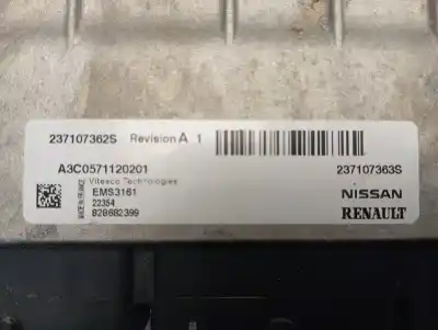 Автозапчастина б/у ебу контролер двигуна для renault arkana (eu version) h5he4 посилання на oem iam 237107362s  