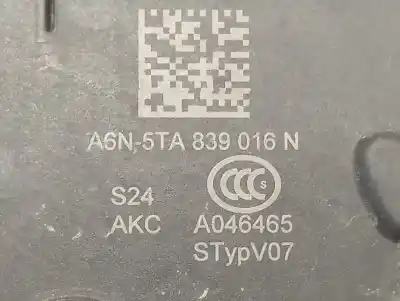 Автозапчастина б/у замок заднього правого дверя для skoda octavia combi (nx5) dnpa посилання на oem iam 5ta839016n  
