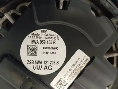 Автозапчастина б/у електро вентилятор для skoda octavia combi (nx5) dnpa посилання на oem iam 5wa959455b  