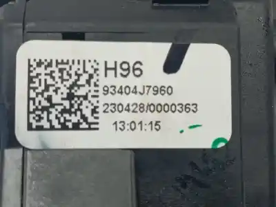 Second-hand car spare part headlights switch for kia ceed 1.6 crdi cat oem iam references 93404j7960  