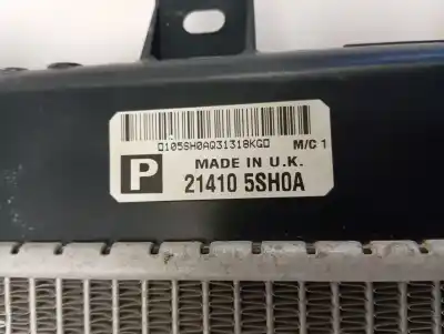 Peça sobressalente para automóvel em segunda mão radiador de água por nissan leaf acenta referências oem iam 214105sh0a  