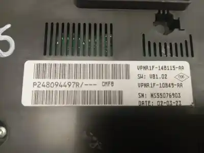 Peça sobressalente para automóvel em segunda mão quadrante por renault captur ii techno referências oem iam 248094497r  