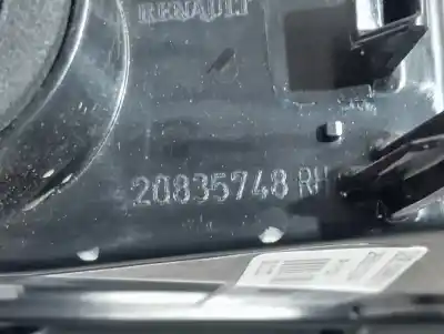 Автозапчасти б/у внутренний правый задний фонарь за renault captur ii h5h e4 ссылки oem iam 265501234r  