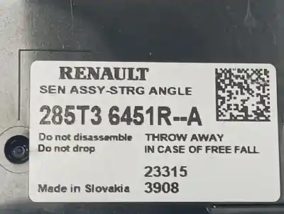 Peça sobressalente para automóvel em segunda mão sensor por renault captur ii techno referências oem iam 285t36451r  