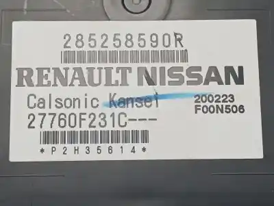 Second-hand car spare part electronic module for renault captur ii techno oem iam references 285258590r  
