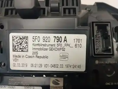 Peça sobressalente para automóvel em segunda mão quadrante por seat ateca (khp) dpca referências oem iam 5f0920790a   Peça sobressalente para automóvel em segunda mão quadrante por seat ateca (khp) dpca referências oem iam 5f0920790a