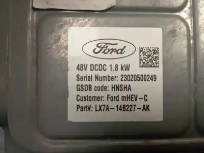 Peça sobressalente para automóvel em segunda mão módulo eletrônico por ford focus st-line referências oem iam lx7a14b227ak  