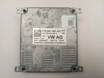 Peça sobressalente para automóvel em segunda mão balastro de xenon por seat ateca (khp) dpca referências oem iam 7p5941591ad Peça sobressalente para automóvel em segunda mão balastro de xenon por seat ateca (khp) dpca referências oem iam 7p5941591ad