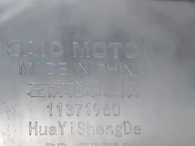 Peça sobressalente para automóvel em segunda mão cave de roda dianteira esquerda por mg 4 standard 170 cv / 125 kw referências oem iam 11371960  