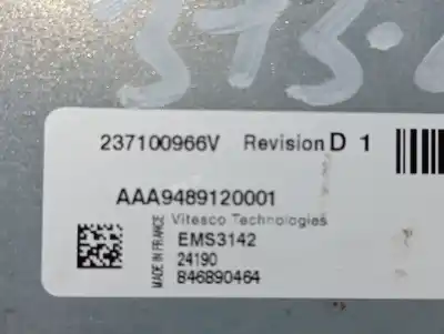Second-hand car spare part ecu engine control for dacia duster iii eco-g 100 essential oem iam references a2c38542500  