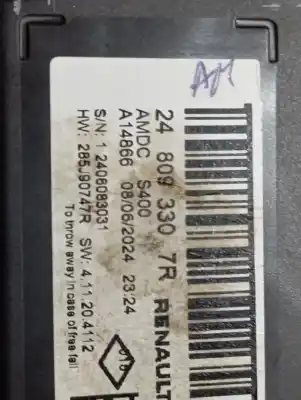 Peça sobressalente para automóvel em segunda mão quadrante por dacia duster iii eco-g 100 essential referências oem iam 248093307r  