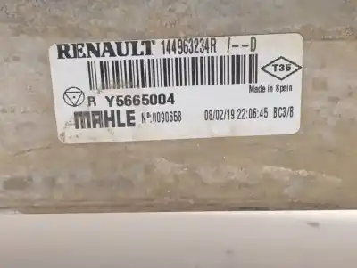 Peça sobressalente para automóvel em segunda mão intercooler por renault kangoo profesional referências oem iam 144963234r  