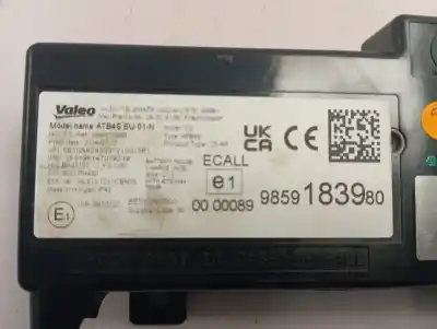 Peça sobressalente para automóvel em segunda mão módulo eletrônico por opel corsa f hm05 referências oem iam 9859183980  