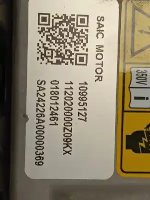 Second-hand car spare part electronic module for mg 4 standard 170 cv / 125 kw oem iam references 10995127  